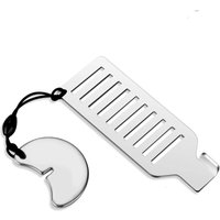 BEBUSINGOTO Tragbares Türschloss für unterwegs – Verbessertes Reisetürschloss, Hoteltürschloss, Wohnungssicherheitsgerät, Türstopper, Silber BEBUSINGOTO Tragbares Türschloss für unterwegs – Verbessertes Reisetürschloss, Hoteltürschloss, Wohnungssicherheitsgerät, Türstopper, Silber von BEBUSINGOTO