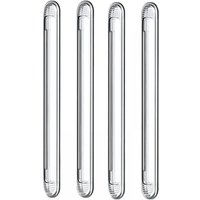 BEBUSINGOTO Transparente Silikon-Stoßfänger für Schranktüren, Autotüren, Schubladen, Duschtüren, Toilettensitze (4 lang) von BEBUSINGOTO