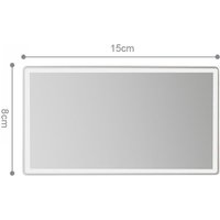 BEBUSINGOTO Universal Auto Eitelkeit Spiegel Sonnenblende Kosmetik Spiegel 1 stücke für Fahrzeug Styling BEBUSINGOTO Universal Auto Eitelkeit Spiegel Sonnenblende Kosmetik Spiegel 1 stücke für Fahrzeug Styling von BEBUSINGOTO