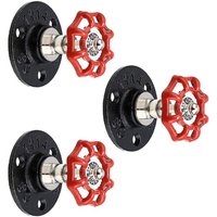 BEBUSINGOTO Vintage-Hängehaken, Retro-Industrie-Wandhalterung aus Eisen für Bademantel, Handtuch, Tasche, Regenschirm, Hut, antike Wohndekoration von BEBUSINGOTO