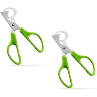 BEBUSINGOTO Wachtelei-Schere, Küchenwerkzeug aus Edelstahl, Eierschalenöffner, Wachtelei-Öffner, 2 Stück BEBUSINGOTO Wachtelei-Schere, Küchenwerkzeug aus Edelstahl, Eierschalenöffner, Wachtelei-Öffner, 2 Stück von BEBUSINGOTO