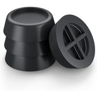 BEBUSINGOTO Waschmaschinenfüße, vibrationshemmende Gummifüße, rutschfest, Bodenschutz, Stoßdämpfung für Waschmaschine für Teppich, Wäschetrockner BEBUSINGOTO Waschmaschinenfüße, vibrationshemmende Gummifüße, rutschfest, Bodenschutz, Stoßdämpfung für Waschmaschine für Teppich, Wäschetrockner von BEBUSINGOTO