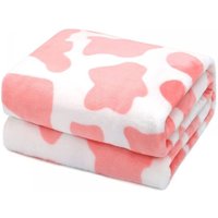 BEBUSINGOTO Weiche und warme rosa leichte Decke fürs Bett von BEBUSINGOTO