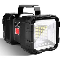 BEBUSINGOTO Wiederaufladbare LED-Taschenlampe, ultralange Standby-Hochleistungs-wasserdichte Campinglaterne, 7 Modi, superhelles LED-Suchlicht mit BEBUSINGOTO Wiederaufladbare LED-Taschenlampe, ultralange Standby-Hochleistungs-wasserdichte Campinglaterne, 7 Modi, superhelles LED-Suchlicht mit von BEBUSINGOTO