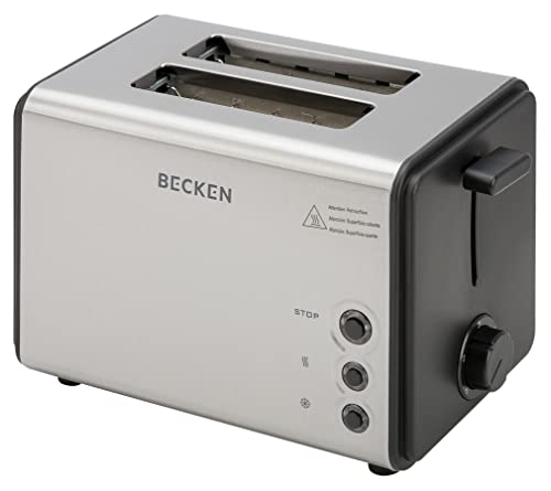 Becken Toaster 2 Eingänge, 850 W, Edelstahl von BECKEN