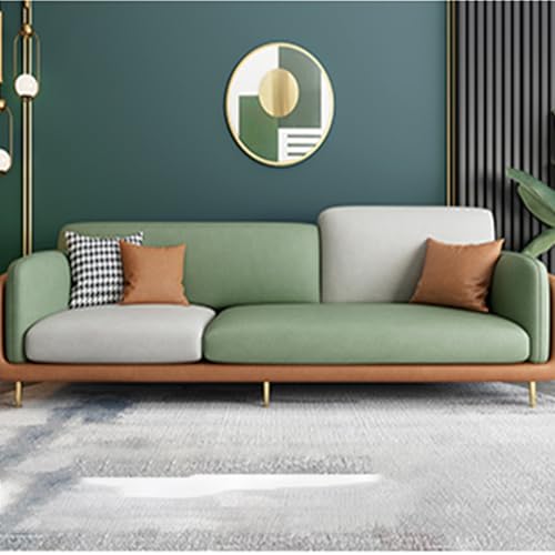 2-/3-/4-Sitzer-Sofa, modernes Sofa aus der Mitte des Jahrhunderts, mit tiefen Sitzen und Massivholzrahmen, für Wohnzimmer, Schlafzimmer, Wohnung, B-240 cm 2-/3-/4-Sitzer-Sofa, modernes Sofa aus der Mitte des Jahrhunderts, mit tiefen Sitzen und Massivholzrahmen, für Wohnzimmer, Schlafzimmer, Wohnung, B-240 cm von BEDOIN