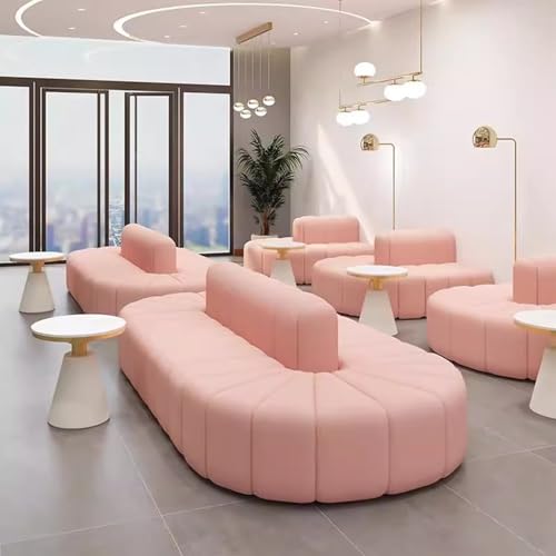 BEDOIN Doppelseitiges Modulares Sitzsofa, Empfangskabinen Im Ruhebereich, Tiefkanal-Tufting, Für Bekleidungsgeschäfte, Einkaufszentren, Hotels Und Schönheitssalon-Lobbys 200 * 140 * 76cm BEDOIN Doppelseitiges Modulares Sitzsofa, Empfangskabinen Im Ruhebereich, Tiefkanal-Tufting, Für Bekleidungsgeschäfte, Einkaufszentren, Hotels Und Schönheitssalon-Lobbys 200 * 140 * 76cm von BEDOIN