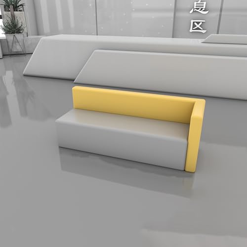 BEDOIN Eckbüro-Sofa, Sofa Mit Großer Rückenlehne, Kartenplatz-Sofas, Kommerzielle Sitzmöbel, Flexible Sitzmöbel Für Büroservice-Center-Lobby-Bibliothek-Empfang yellow-70 * 180cm BEDOIN Eckbüro-Sofa, Sofa Mit Großer Rückenlehne, Kartenplatz-Sofas, Kommerzielle Sitzmöbel, Flexible Sitzmöbel Für Büroservice-Center-Lobby-Bibliothek-Empfang yellow-70 * 180cm von BEDOIN
