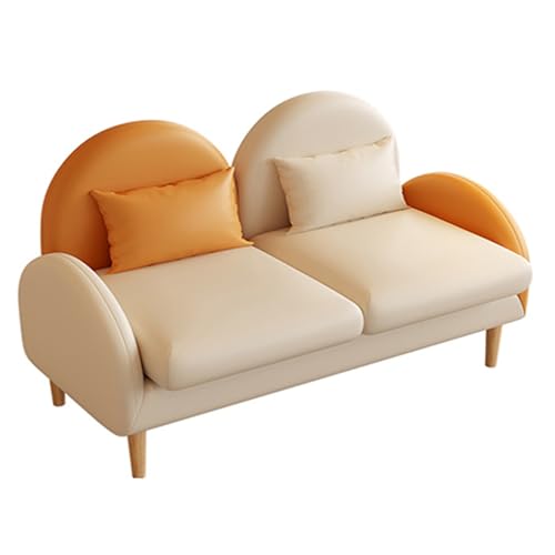 BEDOIN Liebesflocken, Mitte des Jahrhunderts Liebessitz Für Wohnzimmer, Gepolsterte 1/2-Sitzer Kleine Couch Für Schlafzimmer, Wohnung D BEDOIN Liebesflocken, Mitte des Jahrhunderts Liebessitz Für Wohnzimmer, Gepolsterte 1/2-Sitzer Kleine Couch Für Schlafzimmer, Wohnung D von BEDOIN