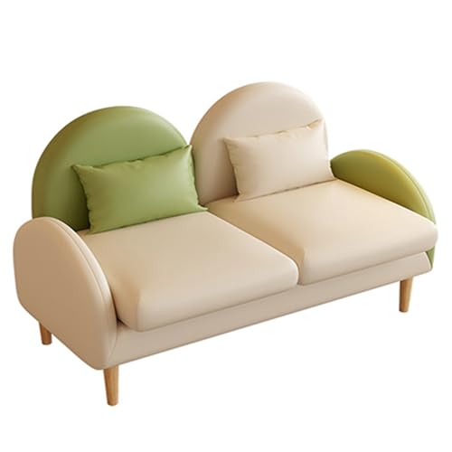 BEDOIN Liebesflocken, Mitte des Jahrhunderts Liebessitz Für Wohnzimmer, Gepolsterte 1/2-Sitzer Kleine Couch Für Schlafzimmer, Wohnung F BEDOIN Liebesflocken, Mitte des Jahrhunderts Liebessitz Für Wohnzimmer, Gepolsterte 1/2-Sitzer Kleine Couch Für Schlafzimmer, Wohnung F von BEDOIN