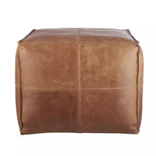 BEDOIN Nordisch-minimalistischer quadratischer Ledersofastuhl, Schuhwechselhocker, Bekleidungsgeschäft, Garderobe, Wohnzimmer, Fußpedale, amerikanischer minimalistischer niedriger Hocker J1 BEDOIN Nordisch-minimalistischer quadratischer Ledersofastuhl, Schuhwechselhocker, Bekleidungsgeschäft, Garderobe, Wohnzimmer, Fußpedale, amerikanischer minimalistischer niedriger Hocker J1 von BEDOIN