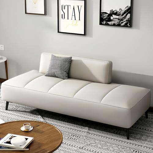BEDOIN Sitzbank für Wartezimmer, gepolstert, zusammenklappbar, Futon-Couch, Liege, wendbar, PU-Polstercouch mit Metall, für Schlafzimmer, 5–143 x 70 x 43 cm BEDOIN Sitzbank für Wartezimmer, gepolstert, zusammenklappbar, Futon-Couch, Liege, wendbar, PU-Polstercouch mit Metall, für Schlafzimmer, 5–143 x 70 x 43 cm von BEDOIN