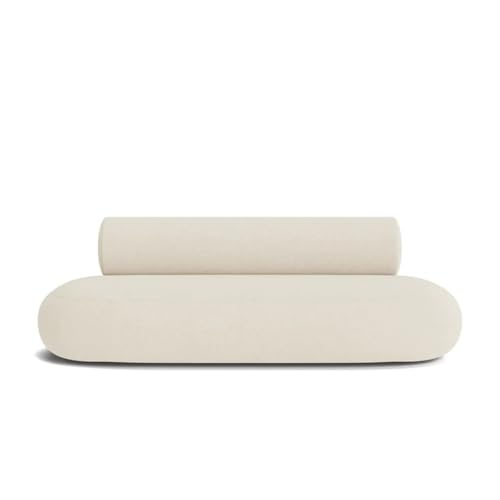 BEDOIN Sofa, Bekleidungsgeschäft Hotel-Lounge-Sofa ohne Armlehnen geradlinig doppelt Creme-Stil kleines Apartment Wohnzimmer Schlafzimmer kleines Sofa 150CM BEDOIN Sofa, Bekleidungsgeschäft Hotel-Lounge-Sofa ohne Armlehnen geradlinig doppelt Creme-Stil kleines Apartment Wohnzimmer Schlafzimmer kleines Sofa 150CM von BEDOIN