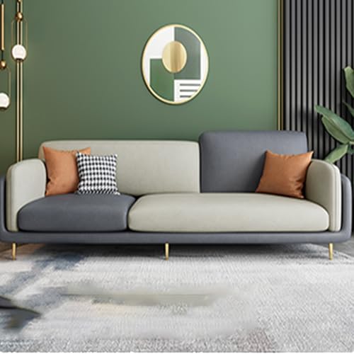 BEDOIN Technologie-Stoffsofa, Tiefsitzsofa für Wohnzimmer, 2/3/4-Sitzer, Couch aus der Mitte des Jahrhunderts, bequeme Wolkencouch mit Massivholzrahmen, modernes Sofa für Büro, Wohnung, C-260 cm BEDOIN Technologie-Stoffsofa, Tiefsitzsofa für Wohnzimmer, 2/3/4-Sitzer, Couch aus der Mitte des Jahrhunderts, bequeme Wolkencouch mit Massivholzrahmen, modernes Sofa für Büro, Wohnung, C-260 cm von BEDOIN
