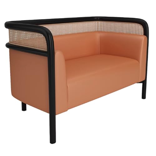 BEDOIN Westliche Küche/Teehaus/Kaffeehaus/Solide Holzständer, Sofagarnitur für Hotelbar mit Tisch und Stühlen, aus Rattan wandmontierter kommerzieller Sofatisch mit Stuhl B1 von BEDOIN