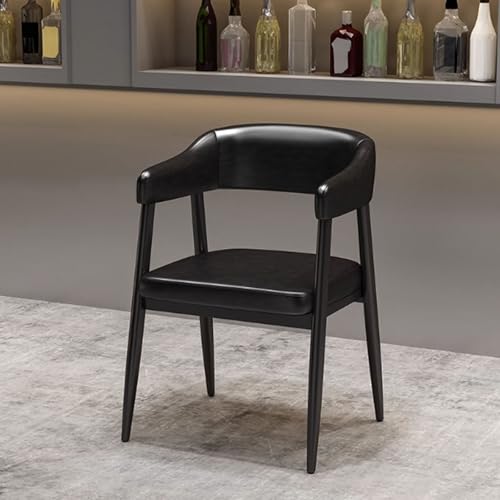 Bar/Lounge/Café-Tisch- und Stuhlsätze, Musikbar, ESS-Bar, westliches Restaurant, Milchtee-Shop, ESS-Buden-Sofas, für Küchen-Café-Fenster Black von BEDOIN