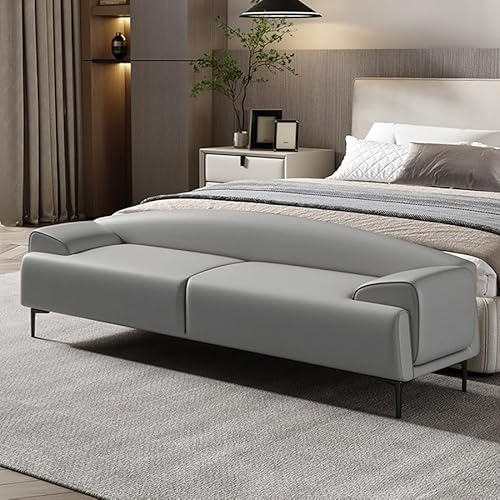 Bett-Endbank, Endhocker mit Rückenlehne, Nachttischhocker, schlicht, modern, Nachttisch, langer Hocker, Wohnzimmer, Sofa, Hocker, Bett, Tritthocker für hohe Betten, A-1,8 m Bett-Endbank, Endhocker mit Rückenlehne, Nachttischhocker, schlicht, modern, Nachttisch, langer Hocker, Wohnzimmer, Sofa, Hocker, Bett, Tritthocker für hohe Betten, A-1,8 m von BEDOIN