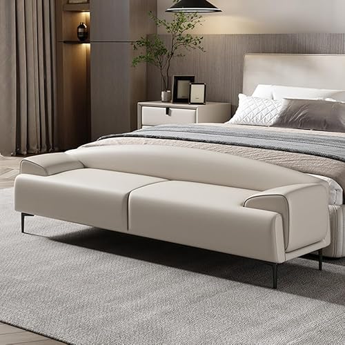 Bett-Endbank, Endhocker mit Rückenlehne, Nachttischhocker, schlicht, modern, Nachttisch, langer Hocker, Wohnzimmer, Sofa, Hocker, Bett, Tritthocker für hohe Betten, C-1,5 m Bett-Endbank, Endhocker mit Rückenlehne, Nachttischhocker, schlicht, modern, Nachttisch, langer Hocker, Wohnzimmer, Sofa, Hocker, Bett, Tritthocker für hohe Betten, C-1,5 m von BEDOIN