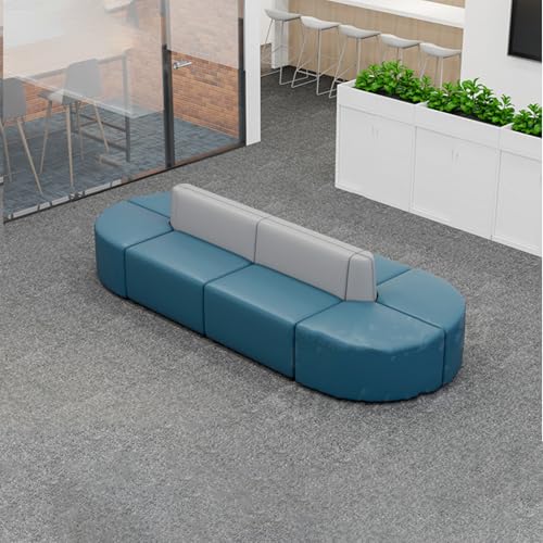 Doppelseitiges Karten-Sitzsofa, doppelseitiges Sofa, Rücken an Rücken, ergonomische Sofas, kratzfestes, wasserdichtes Leder, für Einkaufszentrum, Spielzimmer, Empfangsraum, 2,4 m Doppelseitiges Karten-Sitzsofa, doppelseitiges Sofa, Rücken an Rücken, ergonomische Sofas, kratzfestes, wasserdichtes Leder, für Einkaufszentrum, Spielzimmer, Empfangsraum, 2,4 m von BEDOIN