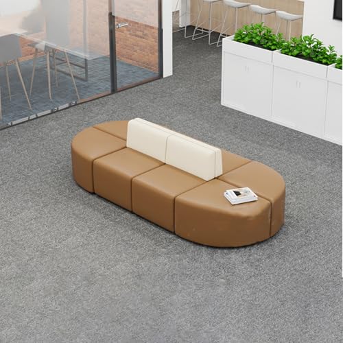 Doppelseitiges Kartensitz-Sofa, Doppelseitiges Sofa Rücken an Rücken, Ergonomische Sofas, Kratzfestes Wasserfestes Leder, Für Einkaufszentrum, Spielzimmer, Empfangsraum 2.4M Doppelseitiges Kartensitz-Sofa, Doppelseitiges Sofa Rücken an Rücken, Ergonomische Sofas, Kratzfestes Wasserfestes Leder, Für Einkaufszentrum, Spielzimmer, Empfangsraum 2.4M von BEDOIN