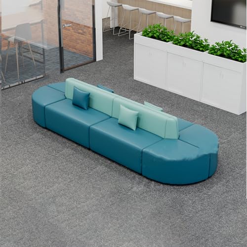 Doppelseitiges Kartensitz-Sofa, Doppelseitiges Sofa Rücken an Rücken, Ergonomische Sofas, Kratzfestes Wasserfestes Leder, Für Einkaufszentrum, Spielzimmer, Empfangsraum 3.6M Doppelseitiges Kartensitz-Sofa, Doppelseitiges Sofa Rücken an Rücken, Ergonomische Sofas, Kratzfestes Wasserfestes Leder, Für Einkaufszentrum, Spielzimmer, Empfangsraum 3.6M von BEDOIN