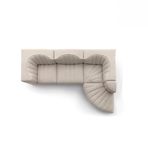 Französisches Vintage-Polstersofa, Eckenfreie Kombinationssitze, kompakter Raum, maßgeschneiderte Couch, hochdichter Schaumstoff, für Wohnzimmer und Heimdekoration, 240 x 168 x 84 cm Französisches Vintage-Polstersofa, Eckenfreie Kombinationssitze, kompakter Raum, maßgeschneiderte Couch, hochdichter Schaumstoff, für Wohnzimmer und Heimdekoration, 240 x 168 x 84 cm von BEDOIN