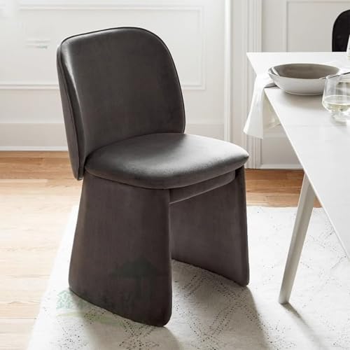 Freizeitstuhl, beweglicher weicher Kissen-Sofastuhl, geeignet für Wohnzimmer, Einzelsessel, Schlafzimmer-Ankleidehocker, Restaurant-Essstuhl, Verhandlungsstuhl E von BEDOIN