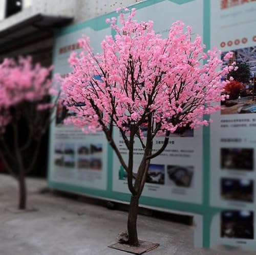 Künstlicher Pfirsichblütenbaum, Fotografie Dekoration Set gefälschter Pfirsichblütenbaum, Simulation Baum Pflanze Simulation Blume Bonsai 2.5mx2m von BEDOIN