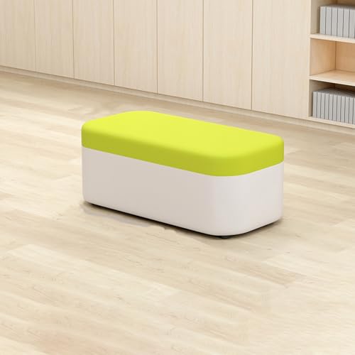 Langes Bürosofa Hocker, Bunte Lange Hocker, Hochstrukturierter Würfelhocker, Weiche Sitzfläche, Für Büro, Zuhause, Lounge Und Schulzimmer 100cm Langes Bürosofa Hocker, Bunte Lange Hocker, Hochstrukturierter Würfelhocker, Weiche Sitzfläche, Für Büro, Zuhause, Lounge Und Schulzimmer 100cm von BEDOIN