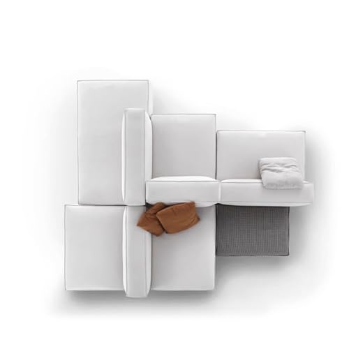 Minimalistisches, modulares Polstersofa, bequeme, moderne Kombinations-Sofas, mit extra breiter Armlehne für Wohnzimmer, Wohnheim, Schlafzimmer, Büro, 335 x 295 x 71 cm Minimalistisches, modulares Polstersofa, bequeme, moderne Kombinations-Sofas, mit extra breiter Armlehne für Wohnzimmer, Wohnheim, Schlafzimmer, Büro, 335 x 295 x 71 cm von BEDOIN