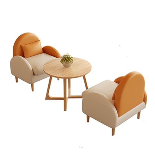 Mitte des Jahrhunderts Liebessitzcouches, Napa -Leder -Stoffsofa Mit Weichem Bequemem Kissen, Kleine Couch Für Schlafzimmer, Fest Und Leicht Zu Installieren Liebessitze Möbel G Mitte des Jahrhunderts Liebessitzcouches, Napa -Leder -Stoffsofa Mit Weichem Bequemem Kissen, Kleine Couch Für Schlafzimmer, Fest Und Leicht Zu Installieren Liebessitze Möbel G von BEDOIN