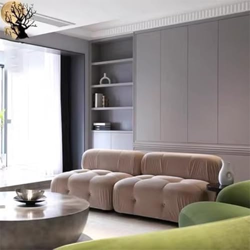 Modernes Lounge-Modulsofa, Kuscheliges Bodensofa Aus Fuzzy-Stoff, Bequeme Sherpa-Couch Mit Tiefem Sitz, Freie Kombination, Für Wohnzimmer, Schlafzimmer, Bekleidungsgeschäft 185 * 90 * 65cm Modernes Lounge-Modulsofa, Kuscheliges Bodensofa Aus Fuzzy-Stoff, Bequeme Sherpa-Couch Mit Tiefem Sitz, Freie Kombination, Für Wohnzimmer, Schlafzimmer, Bekleidungsgeschäft 185 * 90 * 65cm von BEDOIN