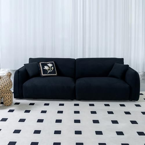 Modernes Modulares Sofa, Schafsfell-Stoffsofas, Massivholzrahmen, Komfortabler Hochdichtes Schwamm, Kleine Räume Kompaktes Wohnzimmer-Möbel Für Apartment, Haus Und Eigentumswohnung 280*94*68cm Modernes Modulares Sofa, Schafsfell-Stoffsofas, Massivholzrahmen, Komfortabler Hochdichtes Schwamm, Kleine Räume Kompaktes Wohnzimmer-Möbel Für Apartment, Haus Und Eigentumswohnung 280*94*68cm von BEDOIN