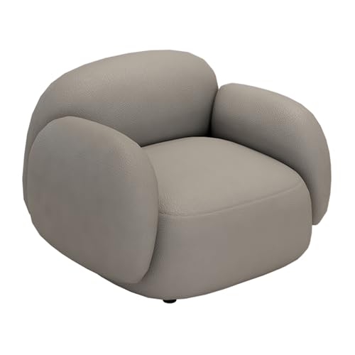 Modernes Zweisitzer-Sofa, bequeme gepolsterte minimalistische Couch und Massivholztisch, kleine Couches für kleine Räume, Wohnung, Büro, Wohnzimmer, Schlafzimmer, Schlafsaal A von BEDOIN