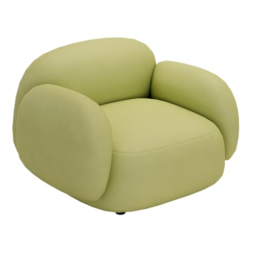Modernes Zweisitzer-Sofa, bequeme gepolsterte minimalistische Couch und Massivholztisch, kleine Couches für kleine Räume, Wohnung, Büro, Wohnzimmer, Schlafzimmer, Schlafsaal B von BEDOIN