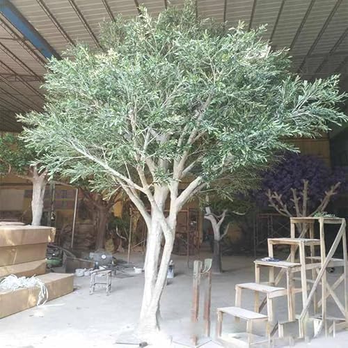 Olivenbaum Großer Boden-zu-Decke bionischer grüner Pflanze Innen- und Außendekoration Landschaftsgestaltung Hochwertiges Fenster-Teezimmer Künstlicher Baum 2.5m von BEDOIN