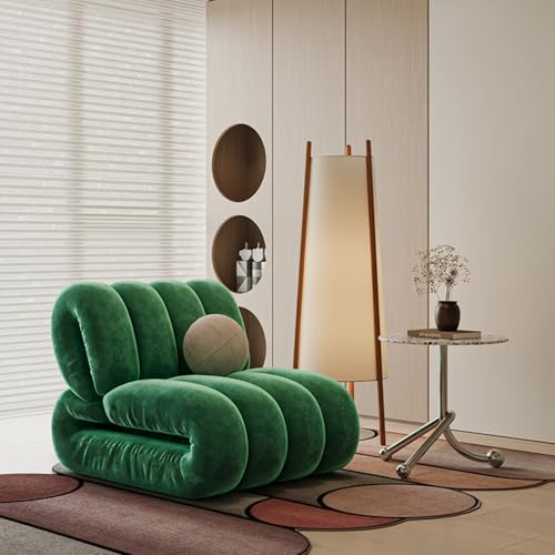 Sofastuhl, Einzelsofastuhl im mittelalterlichen Stil, moderner, einfacher Designer- und Kreativstuhl von Internet-Prominenz für das Wohnzimmer, den Balkon oder als Faule Freizeitliege D Sofastuhl, Einzelsofastuhl im mittelalterlichen Stil, moderner, einfacher Designer- und Kreativstuhl von Internet-Prominenz für das Wohnzimmer, den Balkon oder als Faule Freizeitliege D von BEDOIN