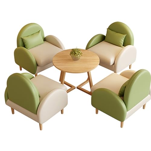 Zweisitzer-Sofa mit Massivholzbeinen, moderne Sofas, Liebessitze für Wohnzimmer, kleine Couch für Schlafzimmer, einfach zu installieren von BEDOIN