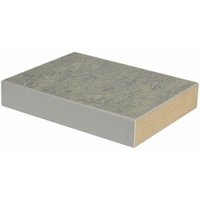 Arbeitsplatte Tiefe 750, MDF-Platte mit 2,5 mm Linoleumbelag, 4-seitig ABS-Umleimer Maße in mm (BxTxH): 2000 x 750 x 40 von BEDRUNKA+HIRTH