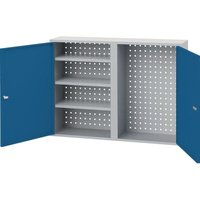 Bedrunka+hirth - Hängeschrank H750xB1000xT200mm Vollblechtüren lichtgrau/signalblau Bedrunka+hirth - Hängeschrank H750xB1000xT200mm Vollblechtüren lichtgrau/signalblau von BEDRUNKA+HIRTH