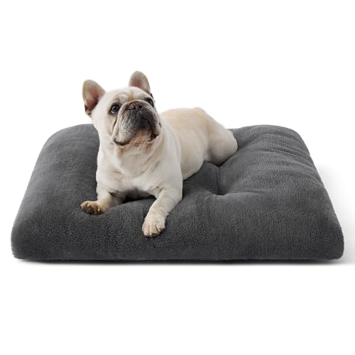BEDSURE Hundebett Waschbar - Hundekissen Bett Beruhigende Hundematratze mit Rutschfestem Boden, Warmes Kissen für Haustiere, Grau, 74x53x8cm BEDSURE Hundebett Waschbar - Hundekissen Bett Beruhigende Hundematratze mit Rutschfestem Boden, Warmes Kissen für Haustiere, Grau, 74x53x8cm von BEDSURE