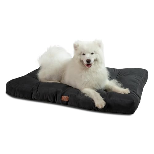 BEDSURE Hundekissen Grosse Hunde waschbar - 120x90cm hundematratze XXL für große, mittelgroße Hunde Outdoor gepolstert Hundematte tiefschwarz in 10cm Höhe, XL Kühlmatte für Haustiere BEDSURE Hundekissen Grosse Hunde waschbar - 120x90cm hundematratze XXL für große, mittelgroße Hunde Outdoor gepolstert Hundematte tiefschwarz in 10cm Höhe, XL Kühlmatte für Haustiere von BEDSURE