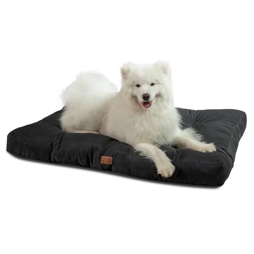 BEDSURE Hundekissen große Hunde waschbar - 111x89cm hundematratze XXL für große, mittelgroße Hunde Outdoor gepolstert Hundematte tiefschwarz in 10cm Höhe, groß XL Hundebett für Haustiere BEDSURE Hundekissen große Hunde waschbar - 111x89cm hundematratze XXL für große, mittelgroße Hunde Outdoor gepolstert Hundematte tiefschwarz in 10cm Höhe, groß XL Hundebett für Haustiere von BEDSURE