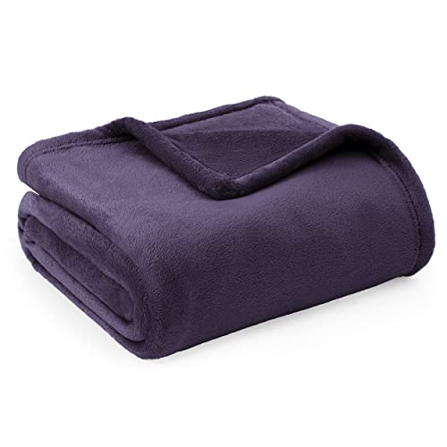 BEDSURE Kuscheldecke Flauschig Decke Fleecedecke - Wohndecke Warm Winter Weich, Sofadecke Kleine, Decke Couch Blanket, Wohn- & Kuscheldecken Kinder 130x150cm, Sofa überwurfdecke Violett BEDSURE Kuscheldecke Flauschig Decke Fleecedecke - Wohndecke Warm Winter Weich, Sofadecke Kleine, Decke Couch Blanket, Wohn- & Kuscheldecken Kinder 130x150cm, Sofa überwurfdecke Violett von BEDSURE