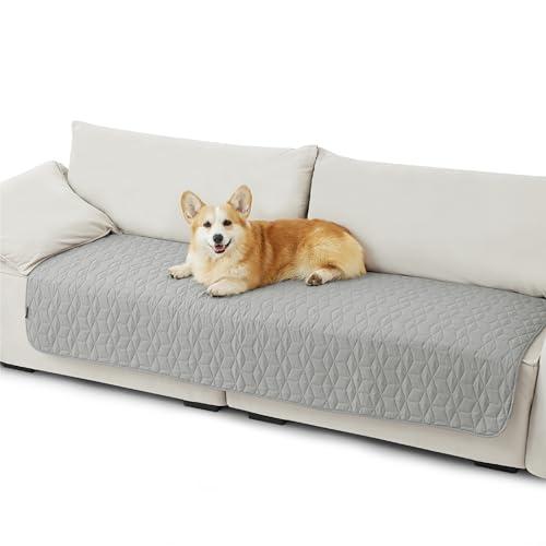 BEDSURE wasserdichte Hundedecke - 76x178 cm rutschfeste Hundedecke zum Schutz der Couch, Hundematte waschbar, Hundedecke für unterwegs, Kratzfest, schmutzabweisend, Grau BEDSURE wasserdichte Hundedecke - 76x178 cm rutschfeste Hundedecke zum Schutz der Couch, Hundematte waschbar, Hundedecke für unterwegs, Kratzfest, schmutzabweisend, Grau von BEDSURE