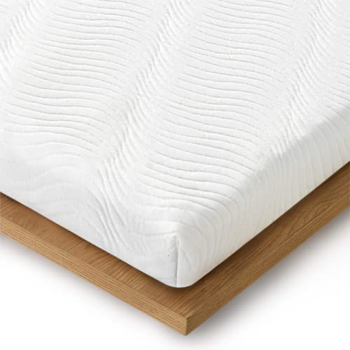 Bedsure Matratzen Topper 160x190cm hart - 7 cm Höhe Memory Foam Mattress Topper 160x190 h3, orthopädisch Matratzentopper für Boxspringbett von BEDSURE
