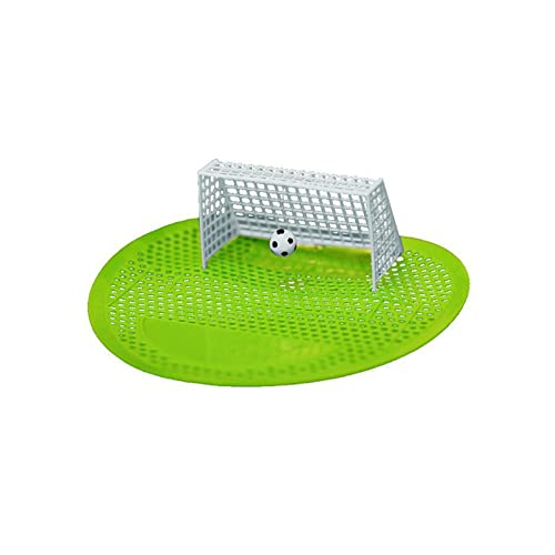 BEE&FLOWER Fußball Männer WC Reiniger Soccer Shoot Goal Style Urinal Sieb Filtermatte Urinal Desodorierer Anti Splash und Geruchsneutralisierer Deodorant Badezimmer Urinal Pad von BEE&FLOWER