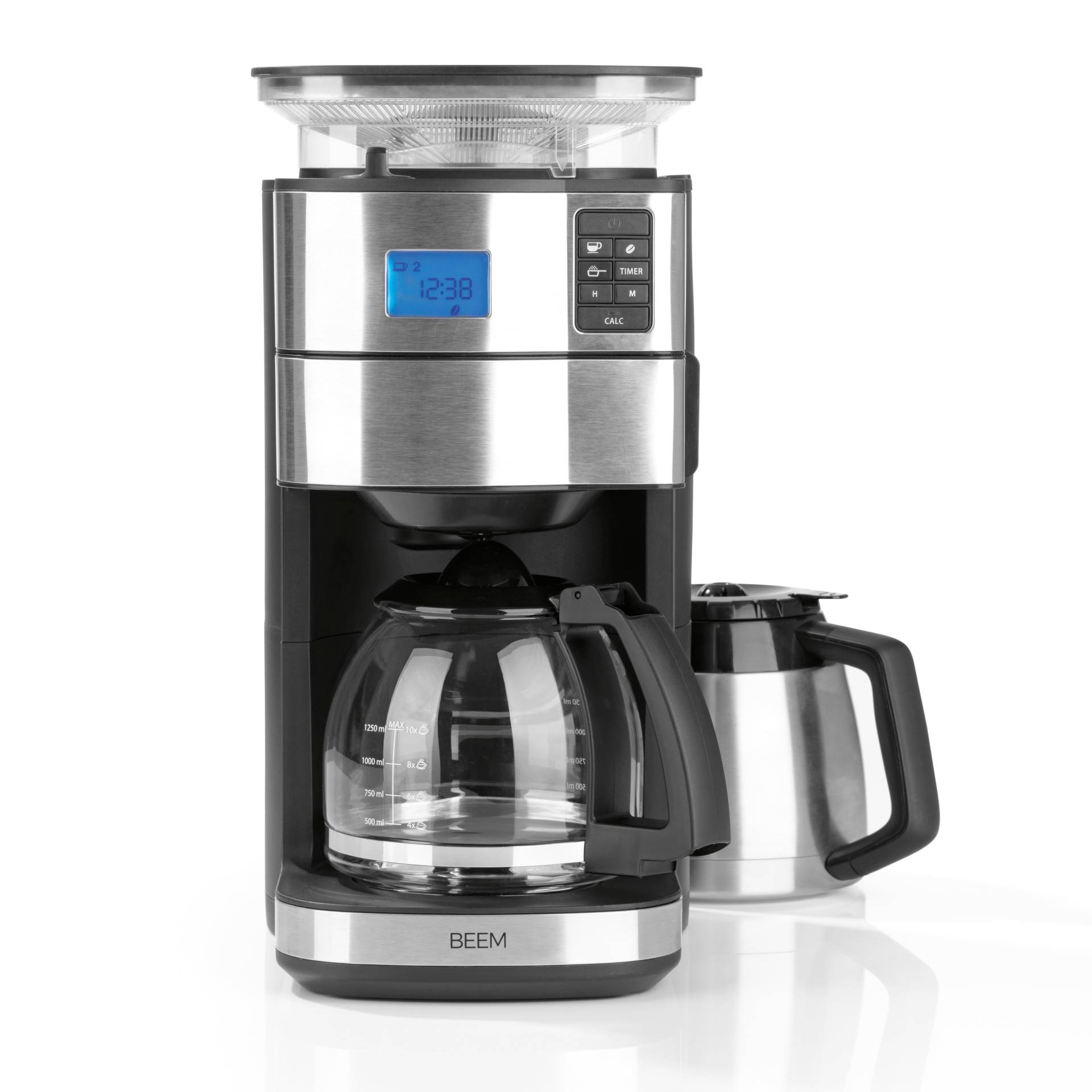 FRESH-AROMA-PERFECT II Filter-Kaffeemaschine mit Mahlwerk - Duo von BEEM