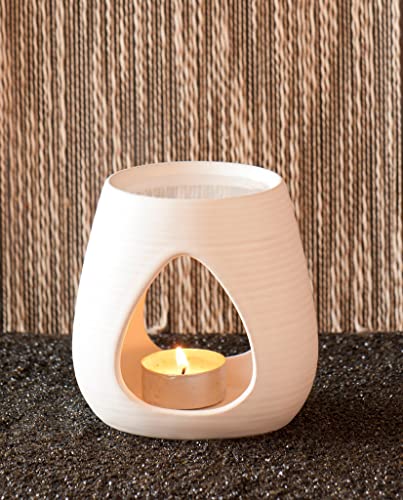 BEEMEN Shuaivibes Moderne Keramische Duftlampe Teelicht mit Kerzenhalter, Aromalampe und Aromabrenner für Duftöl und Duftwachs BEEMEN Shuaivibes Moderne Keramische Duftlampe Teelicht mit Kerzenhalter, Aromalampe und Aromabrenner für Duftöl und Duftwachs von BEEMEN
