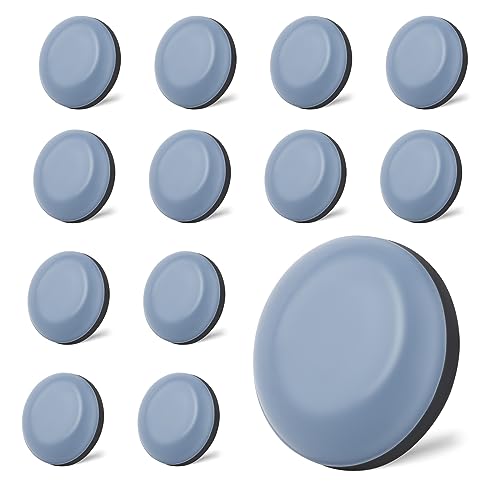 12 Stück Gleitbrett, Teflongleiter Selbstklebende, 22mm Unsichtbares Gleiter für Thermomix TM5 TM6, Bewegen Pads für Küchengeräte wie Monsieur Cuisine Connect Smart, Heißluftfritteuse, Kaffeemaschine von BEENNA